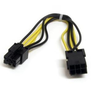 STARTECH 8in 6 pin PCIe Power Extension Cable-preview.jpg